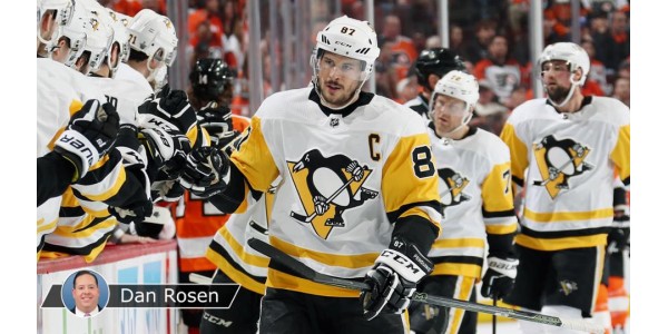 Penguins slår Philadelphia Flyers i det tredje spelet